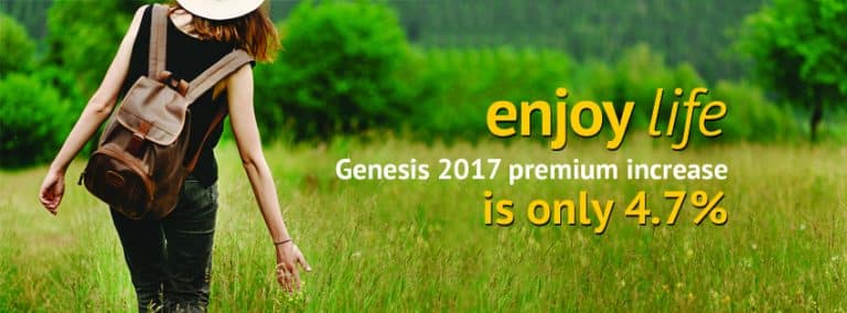 genesis medical aid low contribution increase