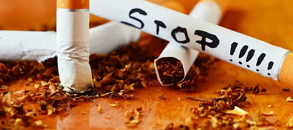 can tobacco make you throw up Six tips to help you quit smoking