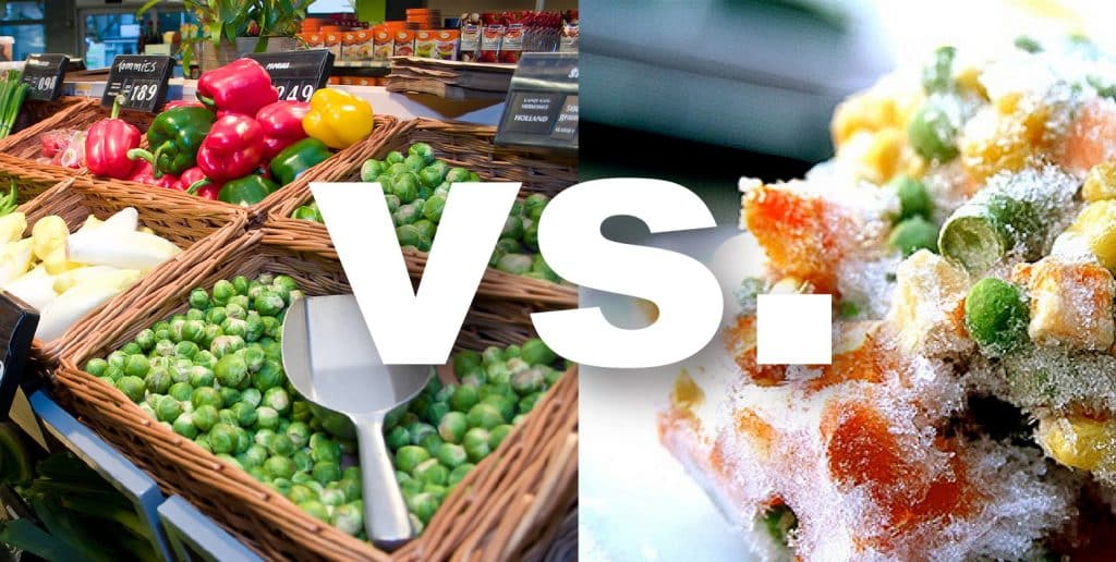 are frozen vegetables better then